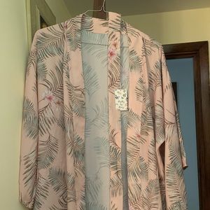 Forever21 oversized kimono with belt